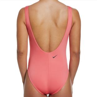 Bañador Nike U-back 1 pieza rosa, mujer ver 0