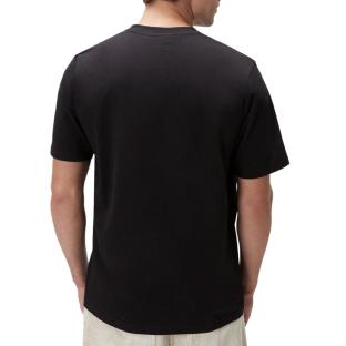 T-shirt Noir Homme Fila Embroidered vue 2