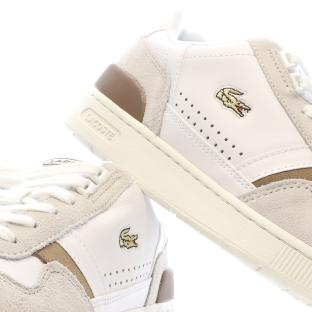 Baskets Blanches/Marron Femme Lacoste 43SFA0009 vue 7