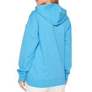 Sweat à Capuche Bleu Femme Adidas Hoodie vue 2