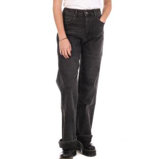 Jean Baggy Gris Femme Monday Premium Wide Leg pas cher