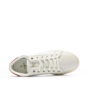 Baskets Blanc/Rouge Homme Calvin Klein Jeans YM0YM00491 vue 4