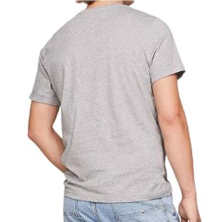 Camiseta gris para hombre Tommy Hilfiger Tjm Slim Linear ver 0
