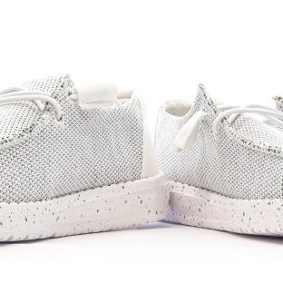 Chaussures Blanches/Grises Femme Hey Dude Wendy Sox vue 7