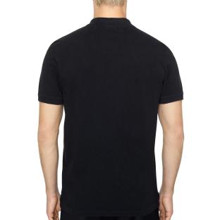 Polo Noir Homme Diesel T-smith-ind vue 2