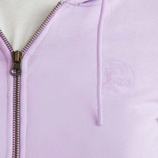 Sweat Zippé à capuche Violet Femme O'Neill Circle Surfer vue 0