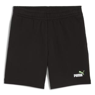 Short Noir Garçon Puma Ess2 Color No.1 Logo vue 0