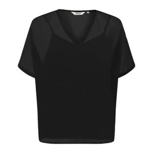 Blouse Noire Femme Only Tasha pas cher