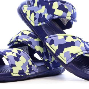 Sandales Bleu/Vert Garçon Adidas Altaswim C vue 7