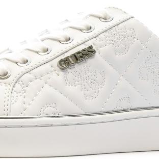 Baskets Blanches Femme Guess Beckie vue 7