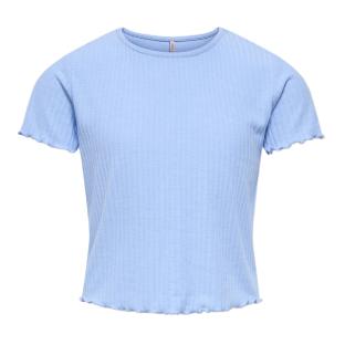 T-shirt Bleu Clair Fille Only Nella pas cher