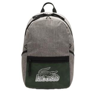 Sac à Dos Gris/Vert Homme Lacoste NH4144NZ pas cher