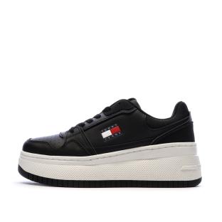 Baskets Noir Femme Tommy Hilfiger Retro vue 0