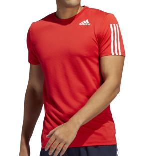 T-shirt Rouge Homme Adidas Aero3s pas cher
