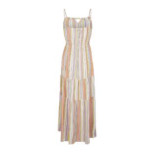 Robe Longue Jaune/Mauve Femme O'Neill Quorra Maxi vue 0