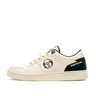 Baskets Blanche/Marine Homme Sergio Tacchini Varese pas cher