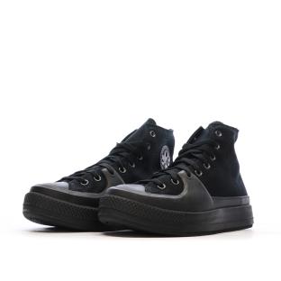 Schwarze Sneakers Herren Converse All Star Construct Ansicht 0
