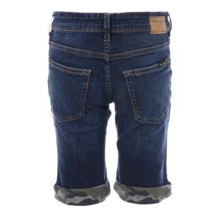 Short Bleu Garçon Teddy Smith Scott vue 2