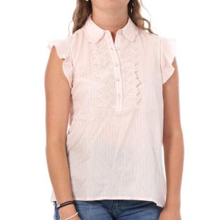 Blouse Rose Femme Teddy Smith Corani pas cher