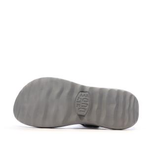 Sandales Grises Homme Hey Dude Carson 40712 vue 5