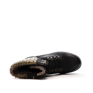 Boots Noires Femme RELIFE Gracita vue 4