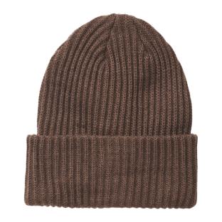Bonnet Marron Femme Pieces Hexo vue 0