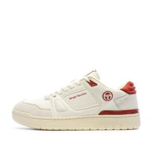Baskets Blanche/Rouge Homme Sergio Tacchini  Milano pas cher