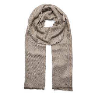Foulard Taupe Femme Noir Vero Moda Kaitlyn pas cher