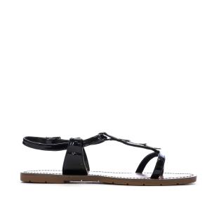 Sandales Noires Femme Chattawak PIPA vue 0