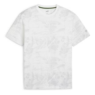 T-shirt Blanc/Gris Homme Puma Mapf1 Statement pas cher