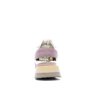 Baskets Rose/Lilas Femme Replay GWS4M vue 0