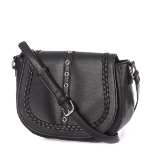 Sac à Bandoulière Noir Femme Manoukian AMANDA vue 2