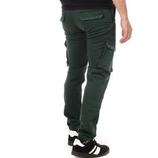 Pantalon Vert Bouteille Homme Paname Brothers Live vue 2