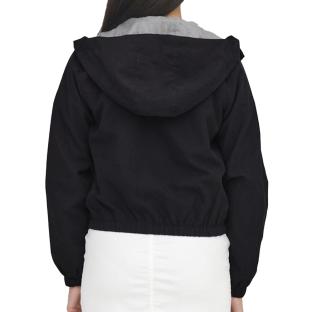 Blouson Noir Femme JDY Hazen Shine vue 0