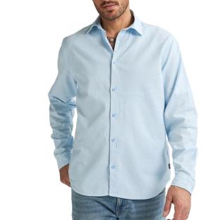 Chemise Bleu Homme Petrol Industries Shirt pas cher