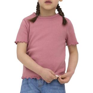 T-Shirt Rose Fille Only Trinny vue 0