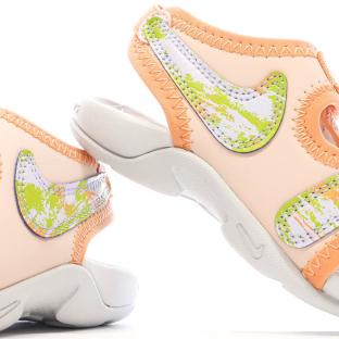 Sandales Oranges Bébé Nike Sunray Adjust 6 Se vue 7