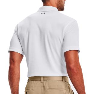 Polo Blanc Homme Under Armour Tech Polo 1290140 vue 0