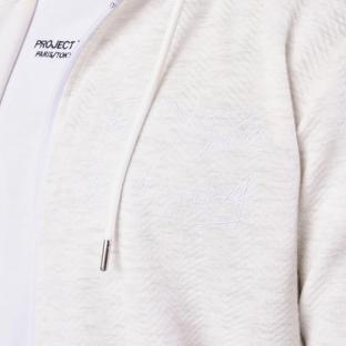 Sweat Zippé Blanc Homme Project X Paris 2230164 vue 3