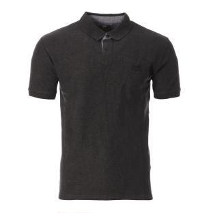 Polo Gris Anthracite Homme Lee Cooper Opan pas cher