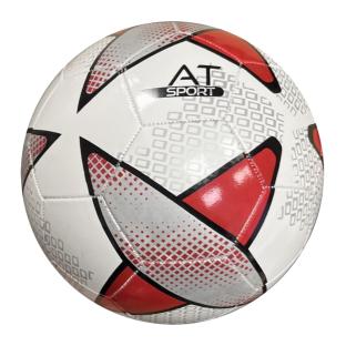 Ballon de Foot Blanc/Rouge 77755 pas cher