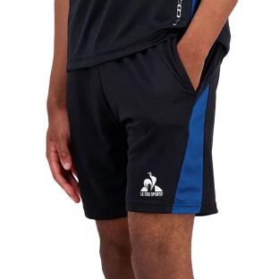 Short Le Coq Sportif Vintage Années 80 - Noir Polyamide, Taille 60 (6 Ans)