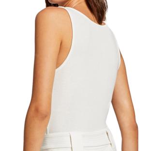 Débardeur Blanc Femme Morgan Duo vue 2