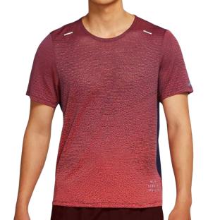 T-Shirt De Running Orange Homme Nike Pinnacle Run Division pas cher