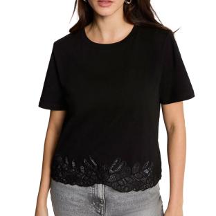 T-shirt Noir Femme Morgan DION vue 0