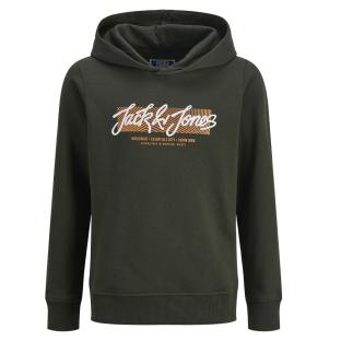 Jack & Jones Hurban Khaki-Kapuzenpullover für Jungen Ansicht 0