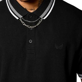 Polo Noir Homme Kaporal JAROD vue 3