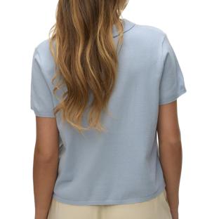 Polo Bleu Femme Vero Moda Lenny vue 0