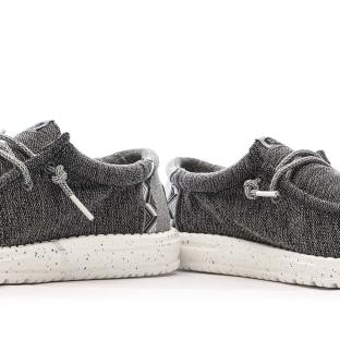 Chaussures Grises chiné Homme Hey Dude Wally Sport Mesh vue 7