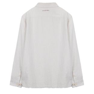 Chemise Ecru Homme Teddy Smith Justo vue 2